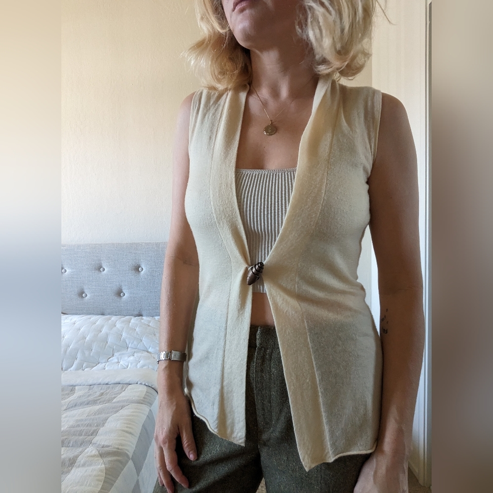 100% Cashmere Vest